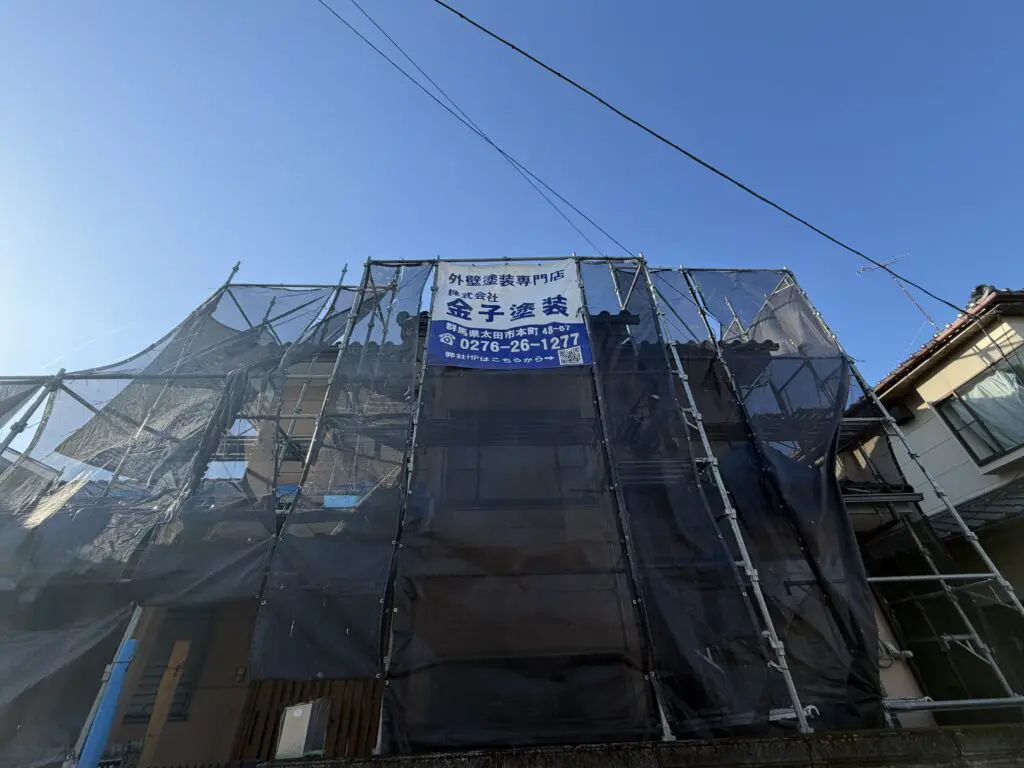 大泉町住宅塗装工事