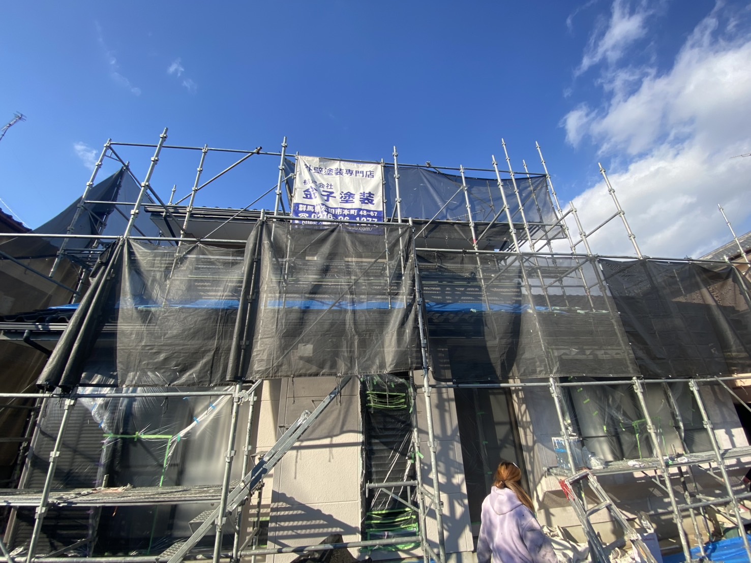 大泉町住宅塗装工事