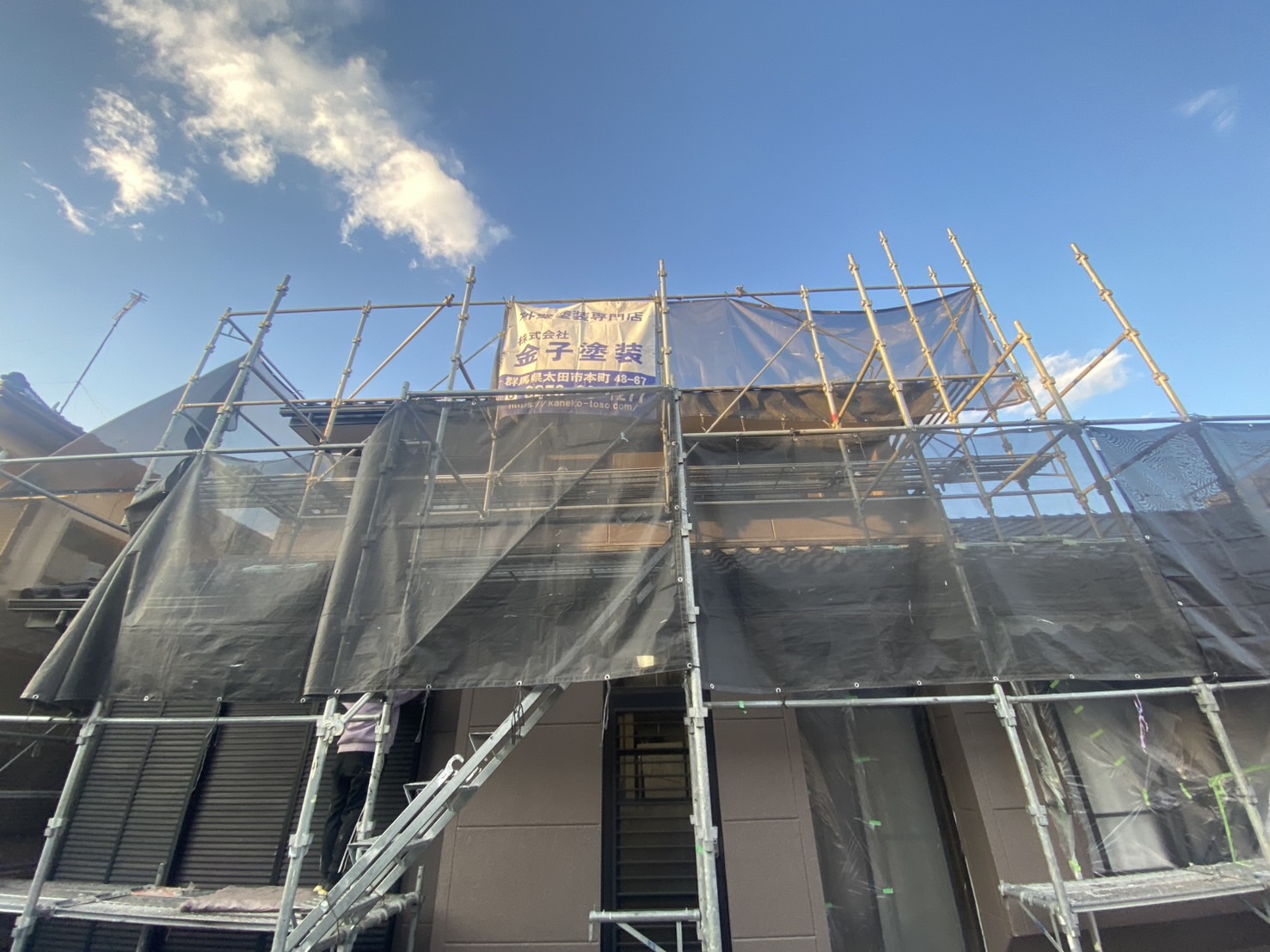 大泉町住宅塗装工事