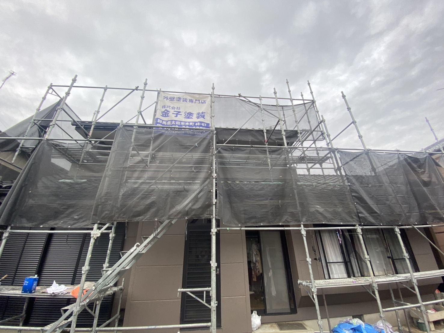 大泉町住宅塗装工事完了