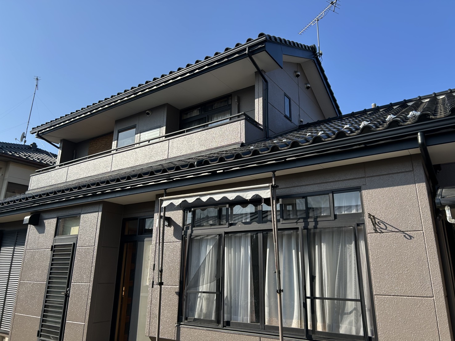 大泉町住宅塗装工事完了