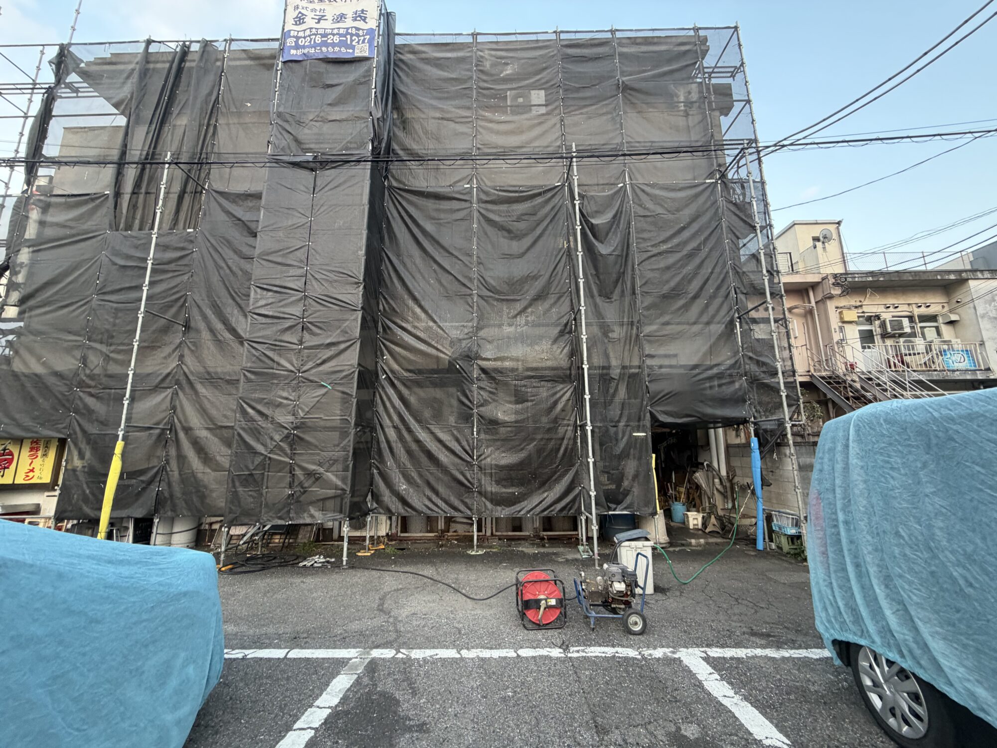 足利市店舗塗装工事