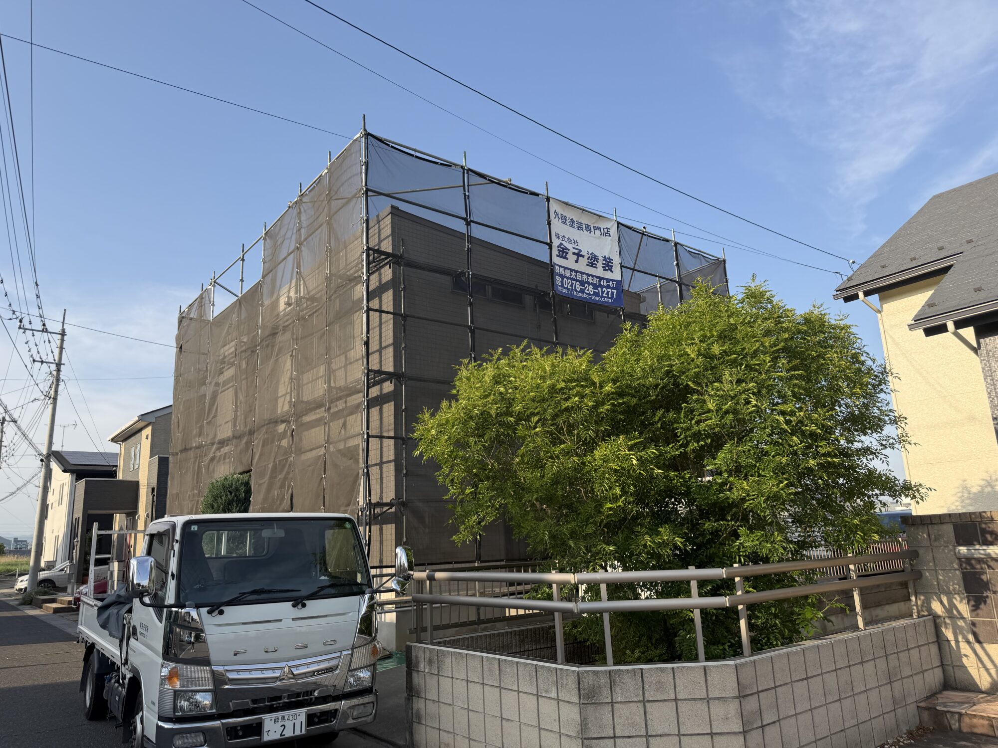 太田市Ｍ様邸塗装工事完了