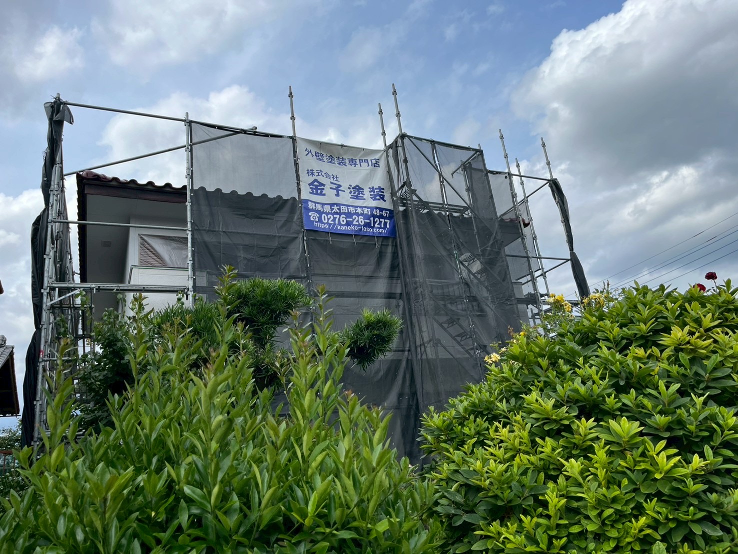 太田市A様邸塗装工事