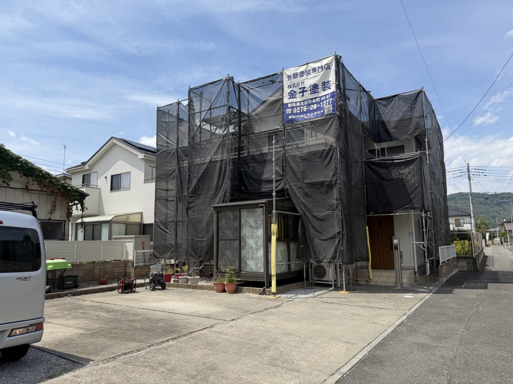 熊谷市A様邸塗装工事
