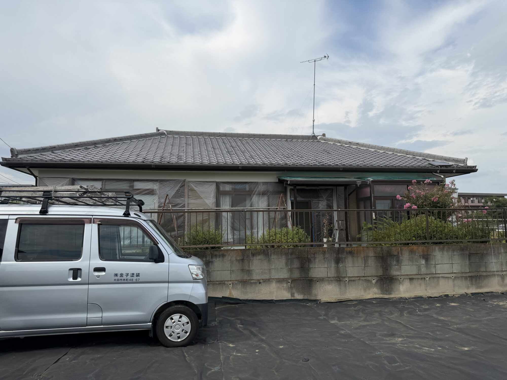 太田市K様邸塗装工事