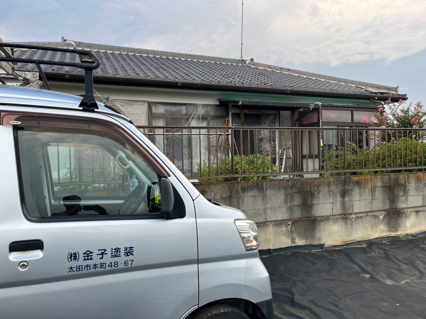 太田市K様邸塗装工事