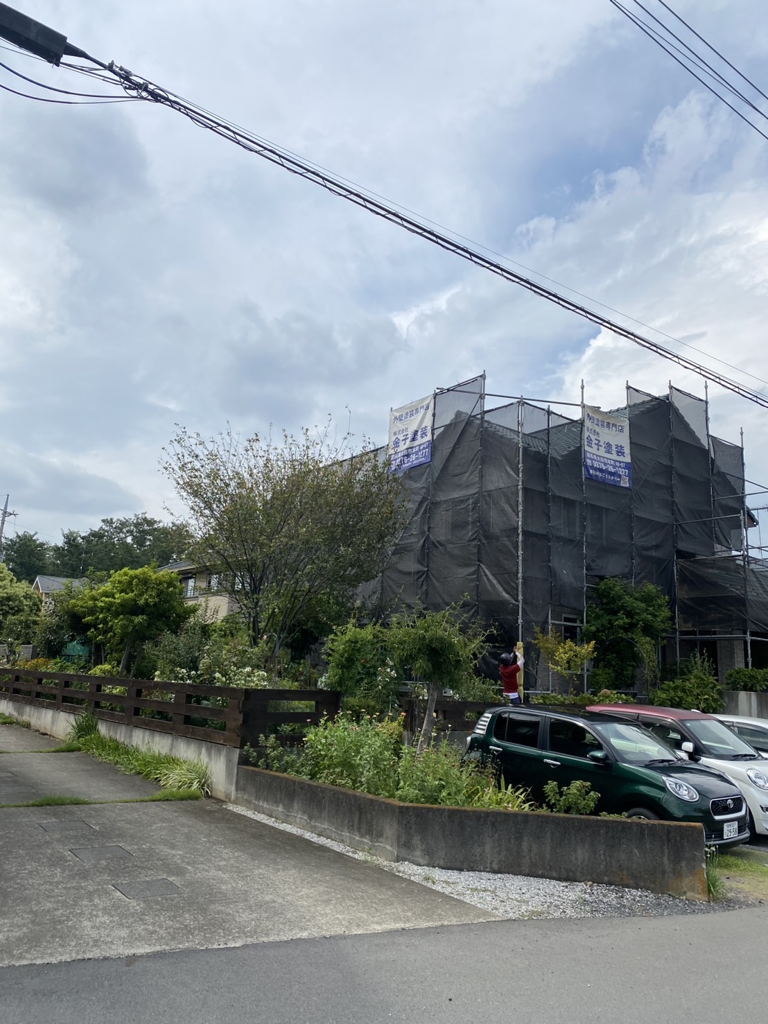 太田市Ｍ様邸足場工事