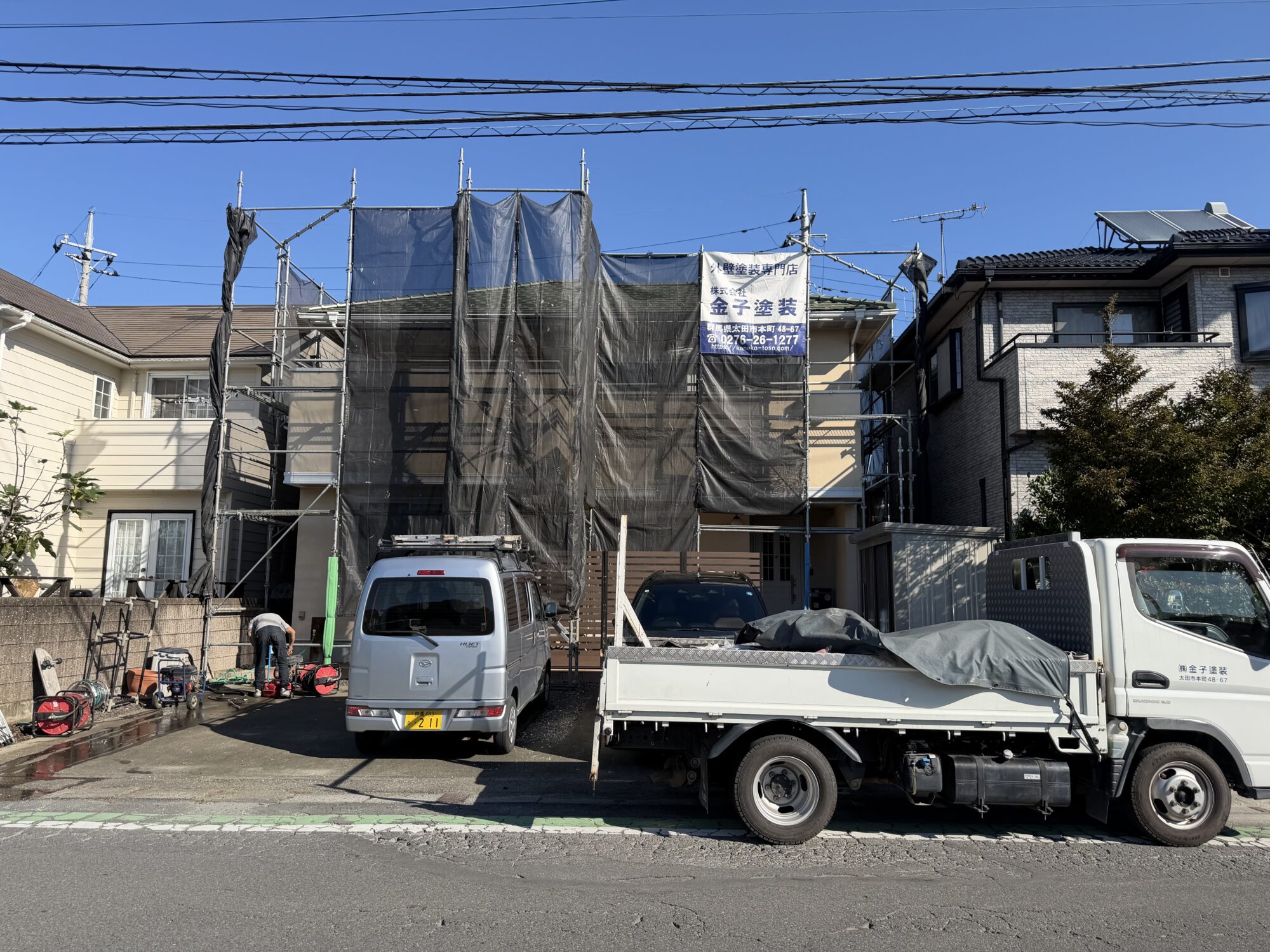 太田市A様邸塗装工事
